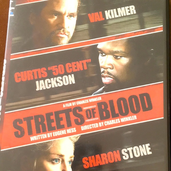 Streets Of Blood Val Kilmer Curtis “ 50 CENT “ Jackson Sharon Stone - Picture 1 of 6